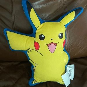 Limited edition OFFICIAL POKEMON licensed Pikachu throw pillow